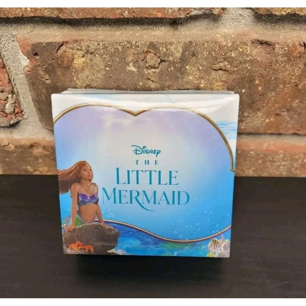 Disney The Little Mermaid Ariel Fine Silver Plated Necklace 16+2 Inch Extender